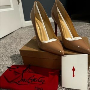 Christian Louboutin Pigalle Nude - Size 41